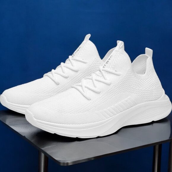 VAMJAM Men's Running Shoes - Lightweight & Breathable Knit Sneakers for Sports, - Picture 4 of 7